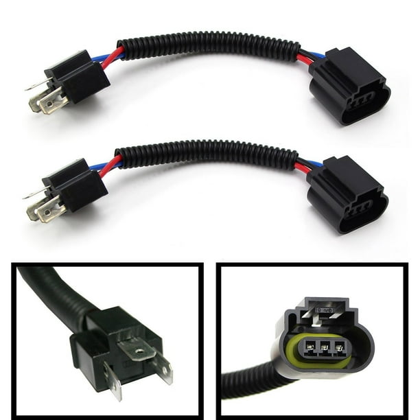 Details about    Dual 9005/9006 To H13 Wiring Conversion Adapters For Headlight Retrofit 2